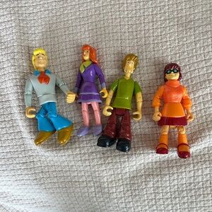 Scooby-Doo Character Action Figures Set from 2007